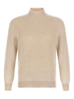 BRUNELLO CUCINELLI: クルーネック - クルーネック - ベージュ