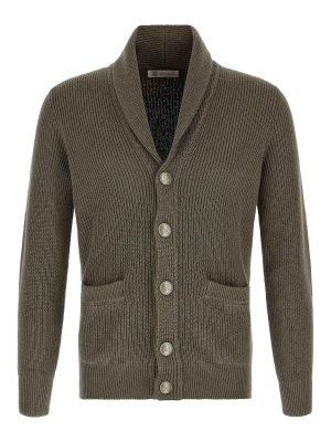 BRUNELLO CUCINELLI: Cardigans - Cardigan - Vert