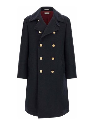 BRUNELLO CUCINELLI: Gabardinas - Gabardina - Azul