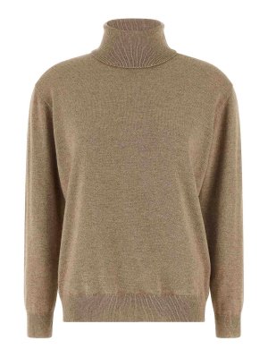 BRUNELLO CUCINELLI: crew necks - Beige Cycling Jumper