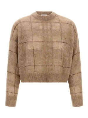 BRUNELLO CUCINELLI: クルーネック - クルーネック - ベージュ