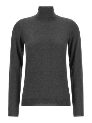 BRUNELLO CUCINELLI: Pull col rond - Pull Col Rond - Gris