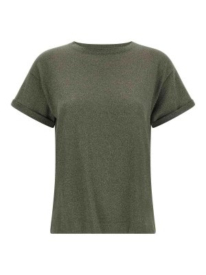BRUNELLO CUCINELLI: T-shirts - T-Shirt - Grün