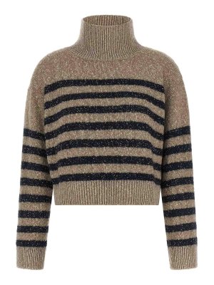 BRUNELLO CUCINELLI: クルーネック - クルーネック - マルチカラー