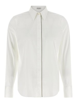 BRUNELLO CUCINELLI: Camisas - Camisa - Shiny Trim