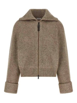 BRUNELLO CUCINELLI: Cardigans - Cardigan - Beige