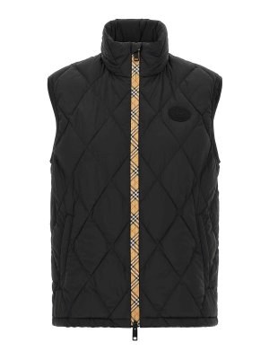 BURBERRY: vests - Black Acresford Vest
