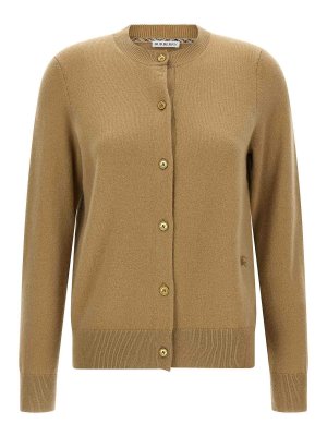 BURBERRY: Cardigans - Cardigan - Beige