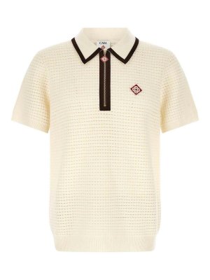 CASABLANCA: Polos  - Polo - Blanc