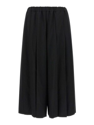 COMME DES GARCONS: カジュアルトラウザー - カジュアルパンツ - 黒
