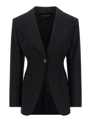 DOLCE & GABBANA: Blazer - Blazer - Schwarz