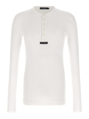 DOLCE & GABBANA: t-shirt - Maglietta Seraph bianca