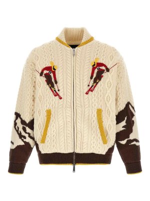 DSQUARED2: Cardigans - Cardigan - Dsquared2 Ski Team