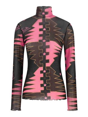 EMILIO PUCCI: Tops & Tank tops - Multicolour Valdimontone Tulle Top