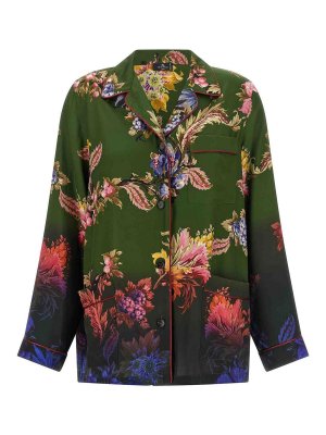 ETRO: Camisas - Camisa - Verde