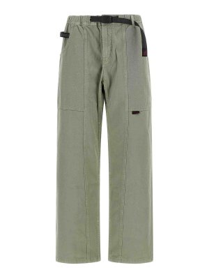 GRAMICCI: casual trousers - Green Gadget Cotton Trousers