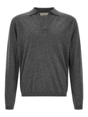 LARMERI STUDIO: Poloshirts - Poloshirt - Grau
