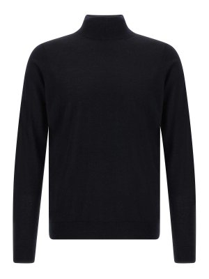 LARMERI STUDIO: Rollkragenpullover  und Polo-Ausschnitt - Rollkragenpullover - Blau