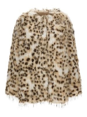 LOULOU STUDIO: Lange Mäntel - Langer Mantel - Beige