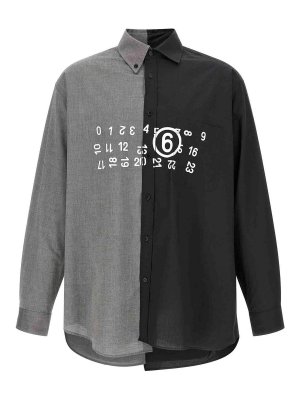 MM6 MAISON MARGIELA: シャツ - シャツ - Numeric Signature Mm6