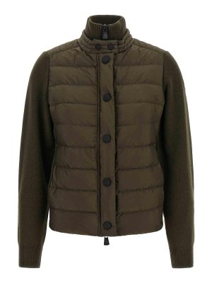 MONCLER: Cárdigans - Cárdigan - Verde