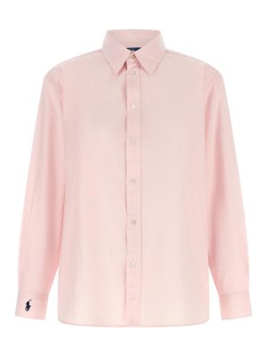 POLO RALPH LAUREN: camicie - Camicia di cotone rosa