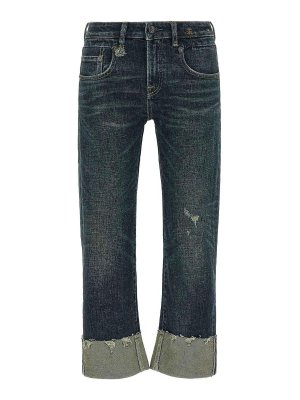 R13: Straight Leg Jeans - Straight Leg Jeans - Blau