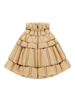 RAXXY: jeans a zampa - Mantello 3D beige