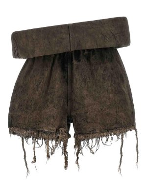 RICK OWENS: トラウザーショーツ - ショートパンツ - Crater