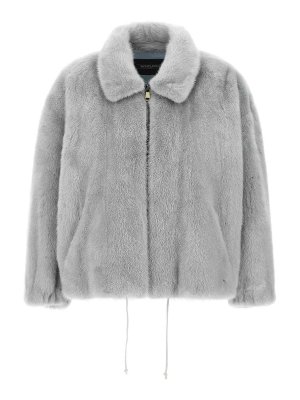 SIMONETTA RAVIZZA: casual jackets - Grey Linus Jacket