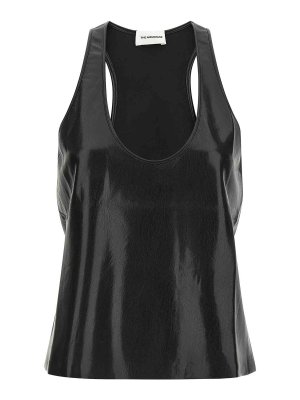 THE ANDAMANE: Tops & Tank tops - Black Pura Tank Top
