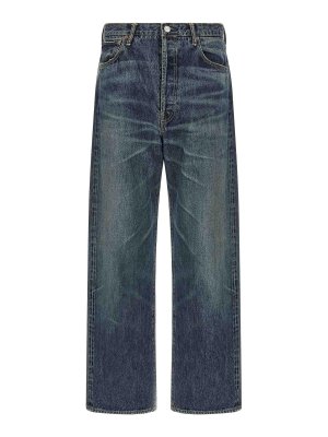 VISVIM: ストレートジーンズ - ストレートジーンズ - ブルー