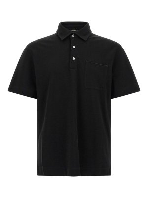Z ZEGNA: ポロシャツ - ポロシャツ - 黒