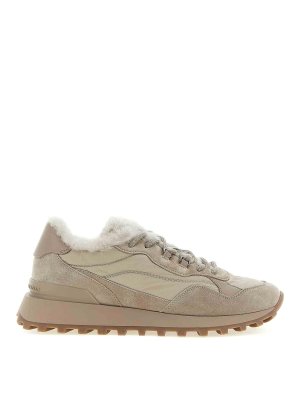 BRUNELLO CUCINELLI: trainers - Beige Active Sneakers