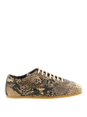 DRIES VAN NOTEN: Chaussures de sport - Baskets - Beige