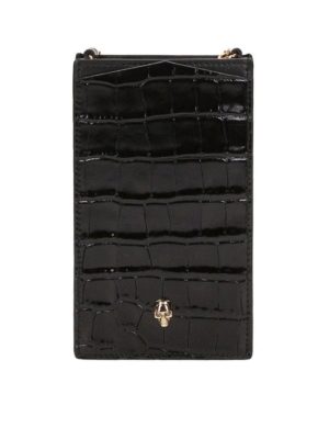 ALEXANDER MCQUEEN: ケース＆カバー - ケース/カバー - 黒