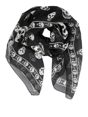 ALEXANDER MCQUEEN: Schals - Schal - Schwarz
