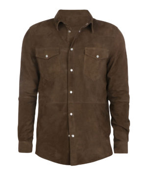 Altea: leather jacket - Shirt style leather jacket