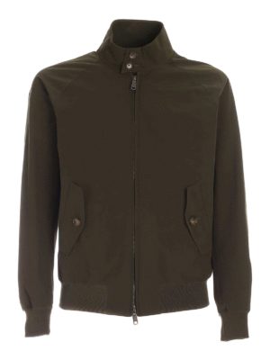 BARACUTA: bombers - Pockets bomber jacket in green