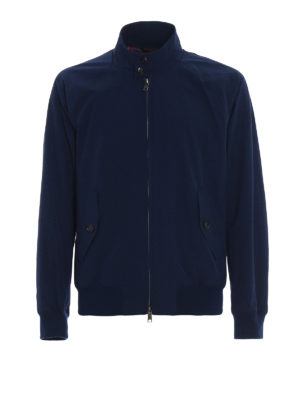 BARACUTA: casual jackets - G9 navy Harrington jacket