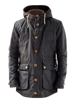 BARBOUR: cappotti imbottiti - Parka imbottito Game Waxed