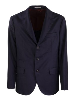 BRUNELLO CUCINELLI: ブレザー - ブレザー - ブルー