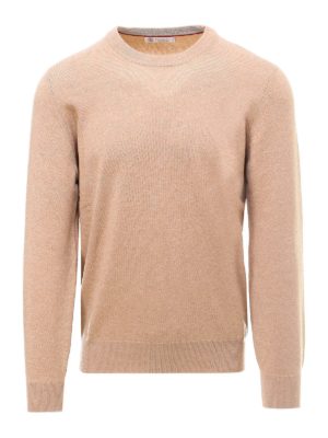 BRUNELLO CUCINELLI: クルーネック - クルーネック - ベージュ