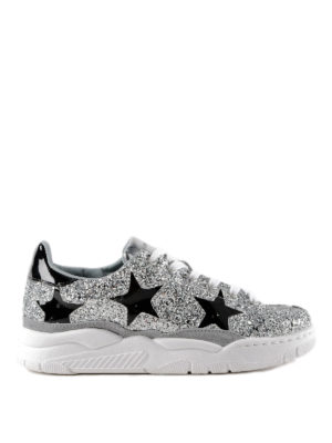 CHIARA FERRAGNI: trainers - Glittered Roger sneakers