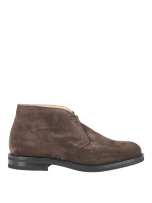 CHURCH'S: ankle boots - Ryder 3 suede desert boots