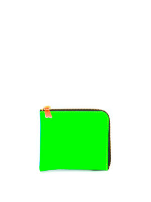 COMME DES GARCONS: Carteras y monederos - L-zip Super Fluo wallet