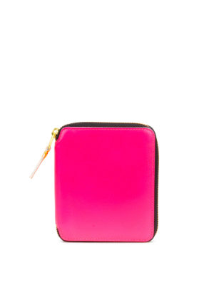 COMME DES GARCONS: wallets & purses - Super Fluo zip around wallet