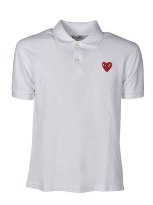 Comme des Garçons Play: Polos - Polo - Blanco