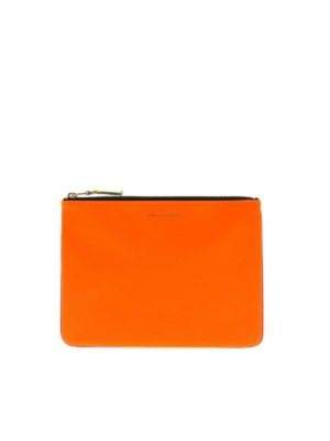 COMME DES GARÇONS WALLET: pochette - Busta Super Fluo arancione e rosa