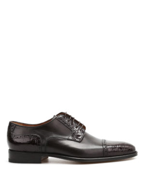 CORNELIANI: classic shoes - Leather derby shoes